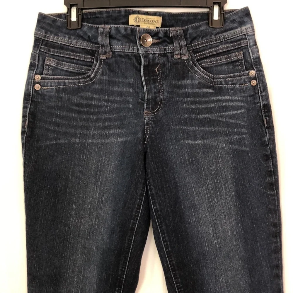 Democracy Women's Justice Jegging  Dark Blue Jeans Size 10